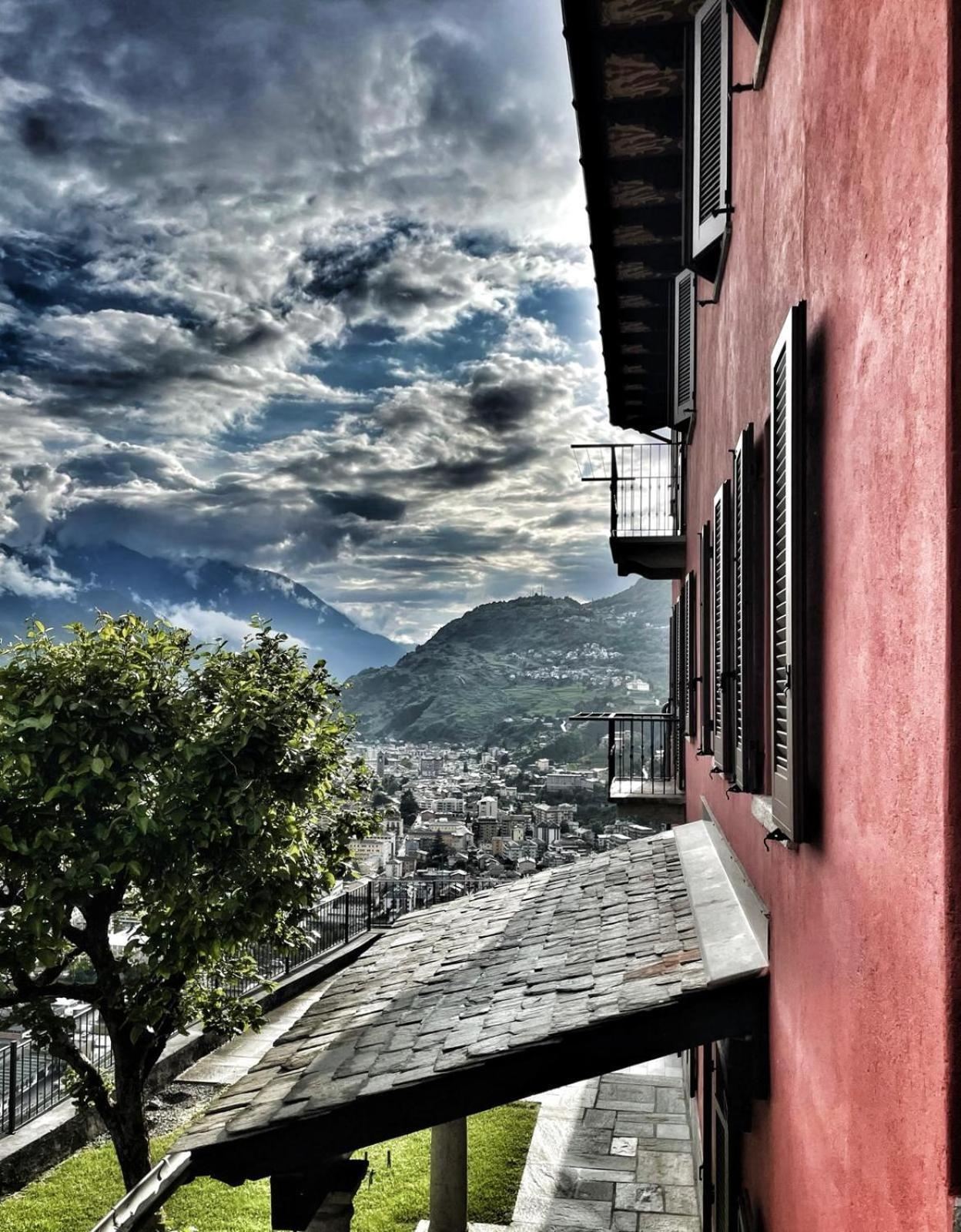Ca Rossa #Exclusive Bed and Breakfast Sondrio Exterior foto